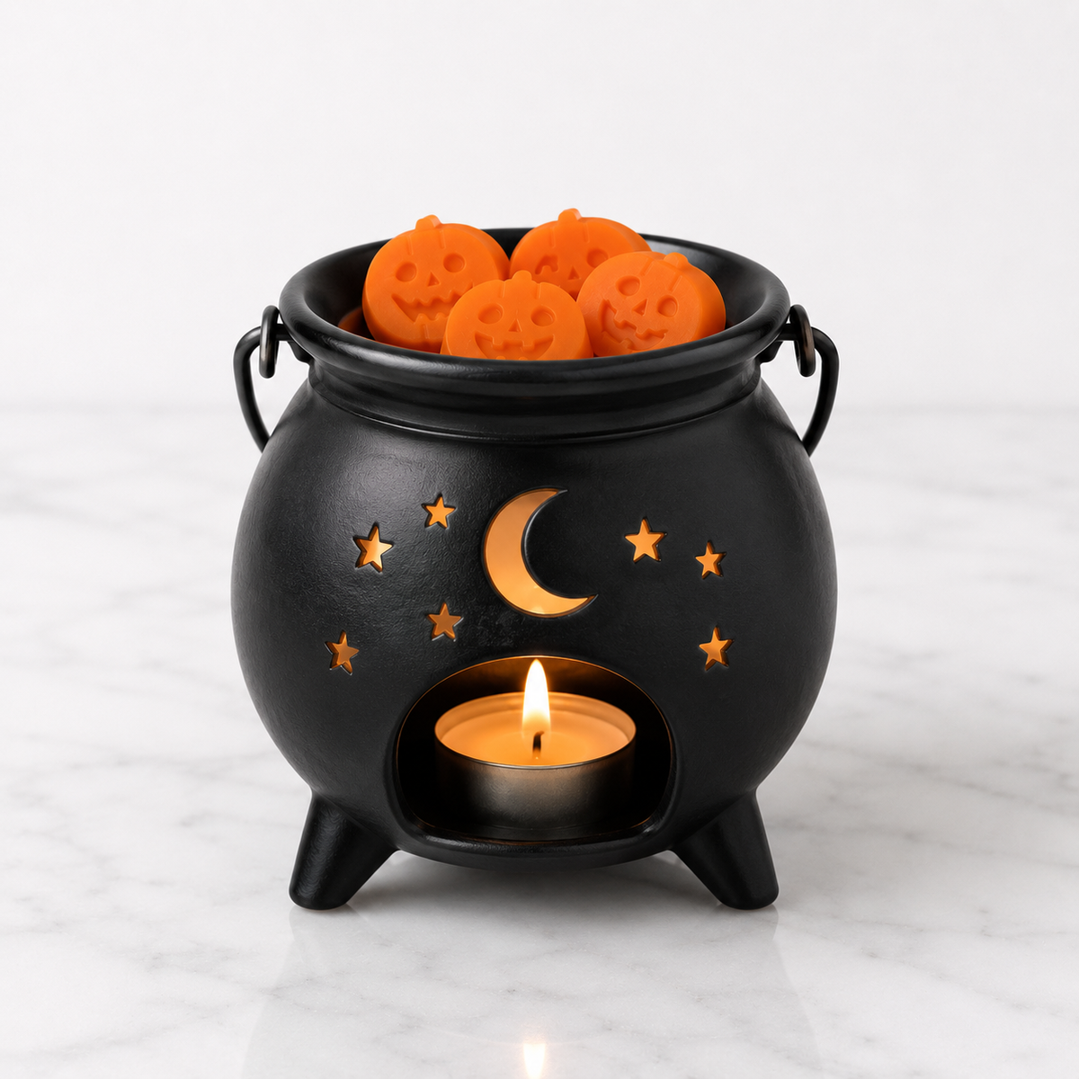 Orange Jack-O-Lantern Melts