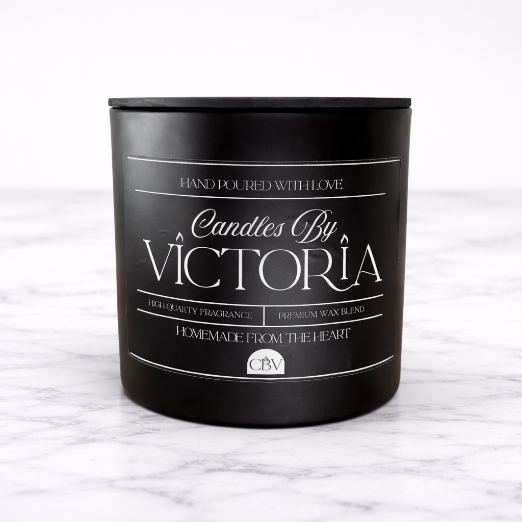 70oz Matte Black Cylinder Jar
