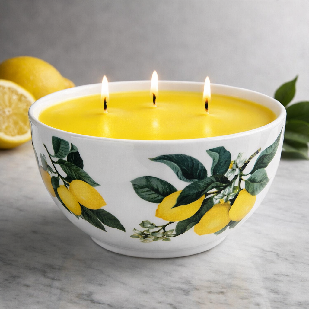 Lemon Bowl Candle