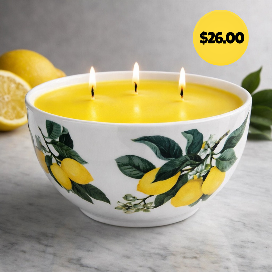 Lemon Bowl Candle