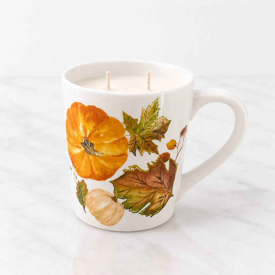 18oz Autumn Fall Mug Candle