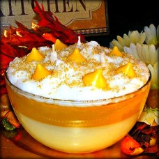 Layered Butterscotch Coconut Cream Candle