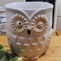 Ceramic Owl Candle