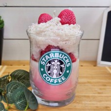 Starbies Pink Drink Candle