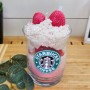 Starbies Pink Drink Candle