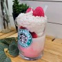 Starbies Pink Drink Candle