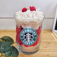 Starbies Raspberry White Mocha Latte