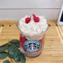 Starbies Raspberry White Mocha Latte